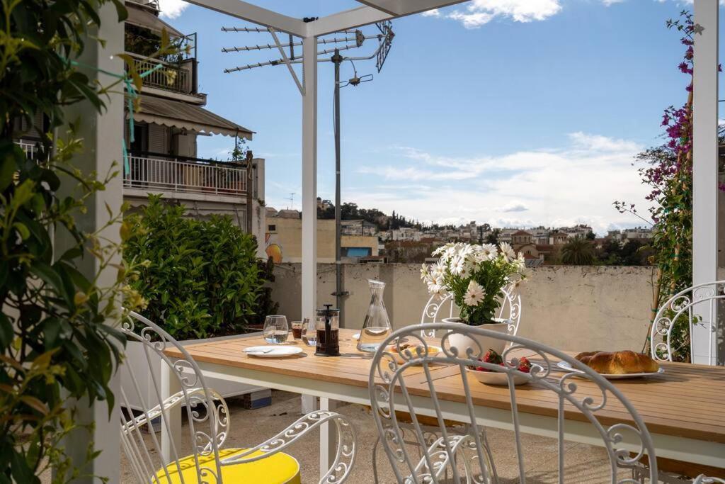 Ebullience - Stylish & Chic Athens Apartment Exteriör bild